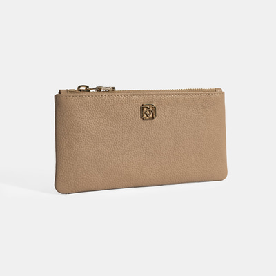 Kadın Vizon Fermuarlı Deri Cüzdan