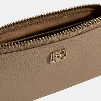 Kadın Vizon Fermuarlı Deri Cüzdan