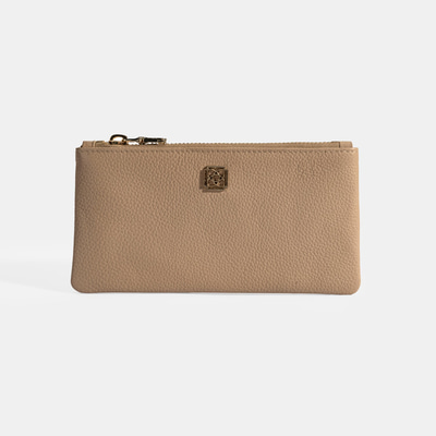 Kadın Vizon Fermuarlı Deri Cüzdan