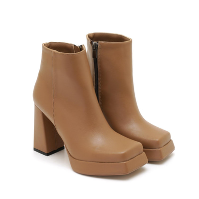 Kadın Vizon Platform Topuklu Bot