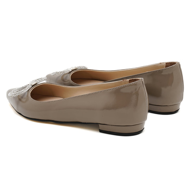 Kadın Vizon Rugan Deri Babet