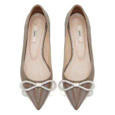 Kadın Vizon Rugan Deri Babet