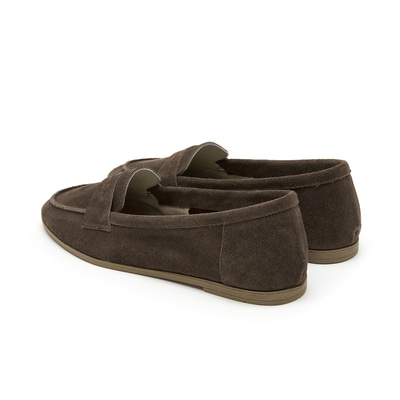 Kadın Vizon Süet Deri Loafer