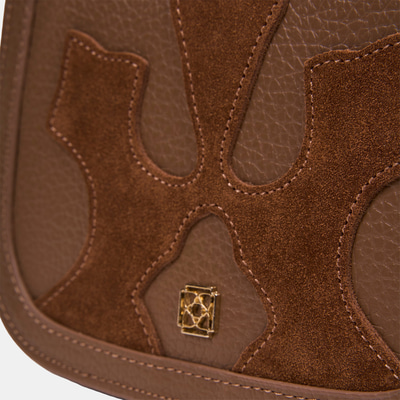 Kadın Vizon Süet Dokulu Ayarlanabilir Askılı Omuz Çantası