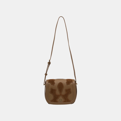 Kadın Vizon Süet Dokulu Ayarlanabilir Askılı Omuz Çantası