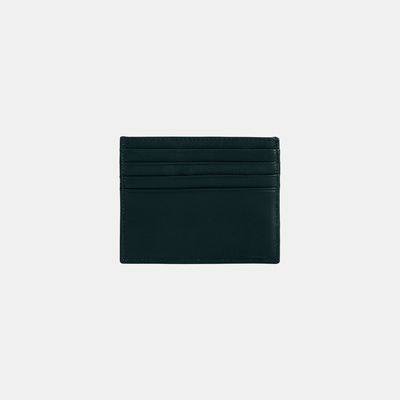 Kadın Yeşil Deri Kartlık