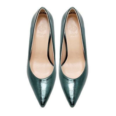 Kadın Yeşil Klasik Topuklu Ayakkabı