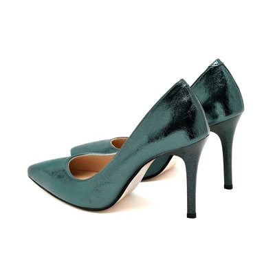 Kadın Yeşil Klasik Topuklu Ayakkabı
