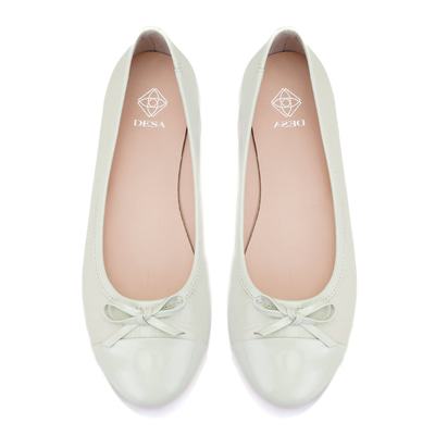 Kadın Yeşil Kroko Baskılı Deri Babet