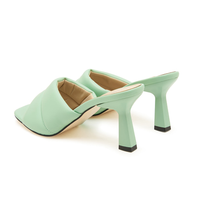 Kadın Yeşil Topuklu Terlik