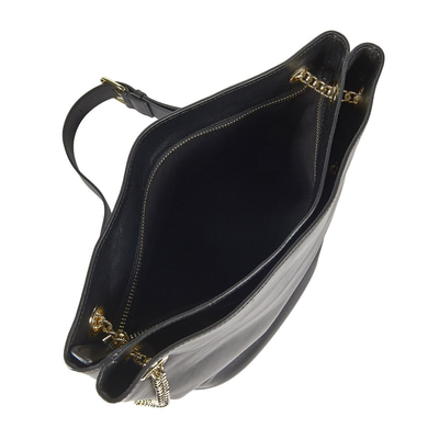 Kadın Zincir Detaylı Deri Omuz Çantası