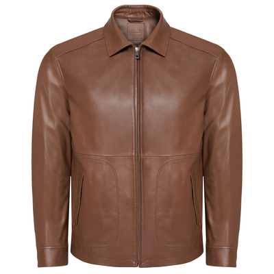 Kahve Bell Erkek Deri Gömlek