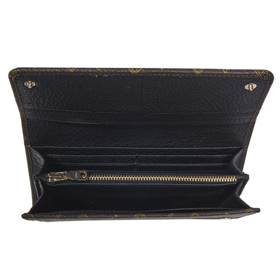 Kahve Belle Monogram Kadın Cüzdan