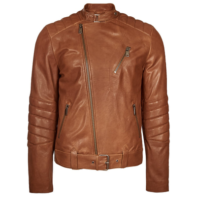 Kahve Colombano Erkek Deri Mont