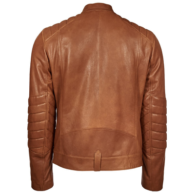 Kahve Colombano Erkek Deri Mont