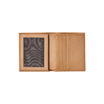 Kahve D Logolu Kadın Deri Cüzdan