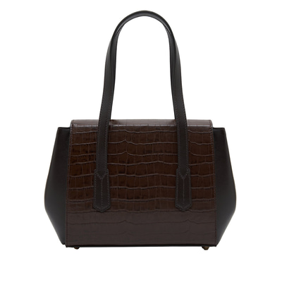 Kahve Dieb Kadın Deri El Çantası