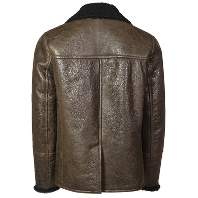 Kahve Diodoro Erkek Kürk Kaban