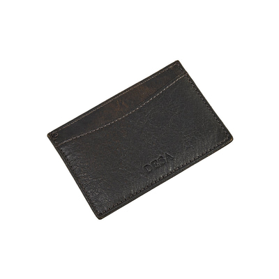 Kahve Dukinea Erkek Vintage Deri Kartlık