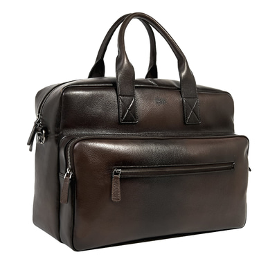 Kahve Erkek Deri Seyahat Çantası