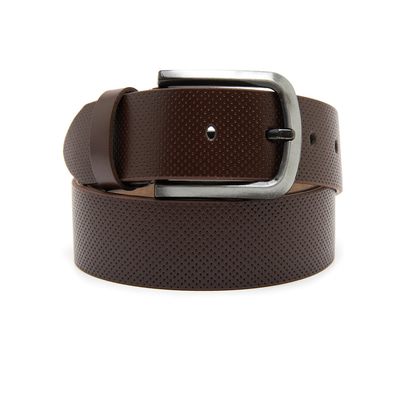 Kahve Erkek Spor Deri Kemer