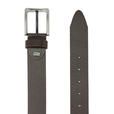 Kahve Erkek Spor Deri Kemer