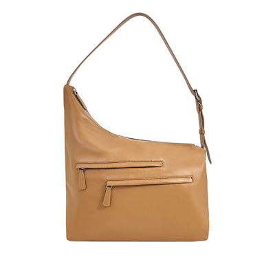 Kahve Eve Deri Omuz Askılı Çanta