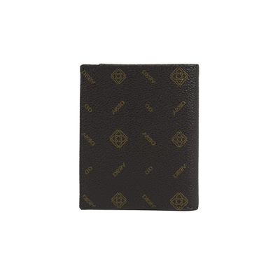 Kahve Fidel Monogram Kadın Cüzdan