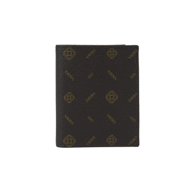 Kahve Fidel Monogram Kadın Cüzdan