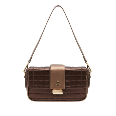 Kahve Gerda Kadın Omuz Askılı Çanta