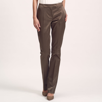 Kahve Klasik Kadın Pantolon