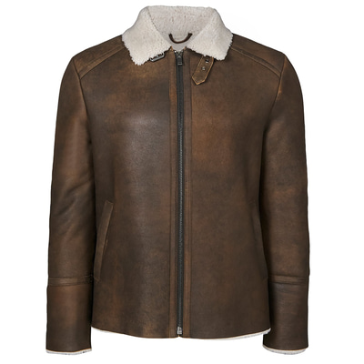 Kahve Leonel Erkek Kürk Mont