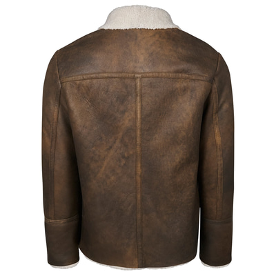 Kahve Leonel Erkek Kürk Mont