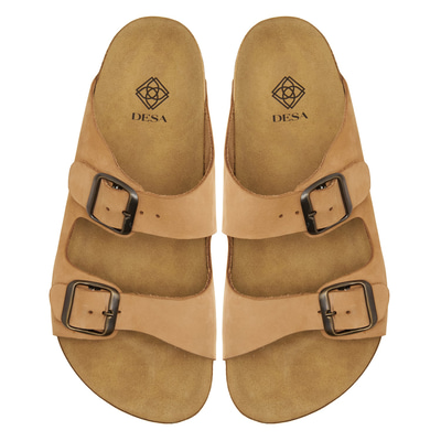 Kahve Majori Kadın Deri Terlik