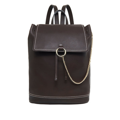 Kahve Marge Kadın Deri Sırt Çantası