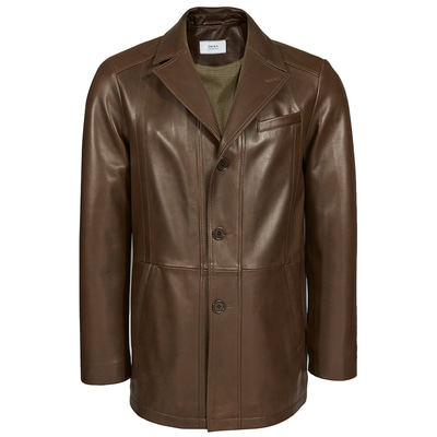 Kahve Miguel Erkek Deri Kaban