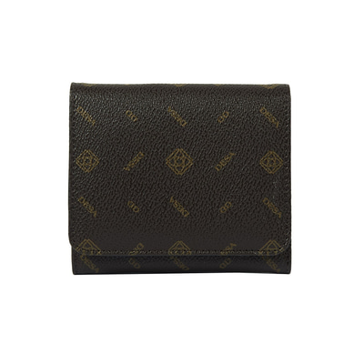 Kahve Monogram Kadın Cüzdan