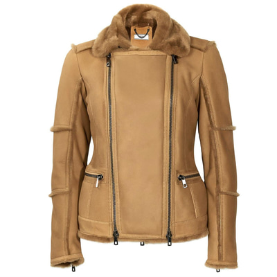 Kahve Nadine Kadın Kürk Mont