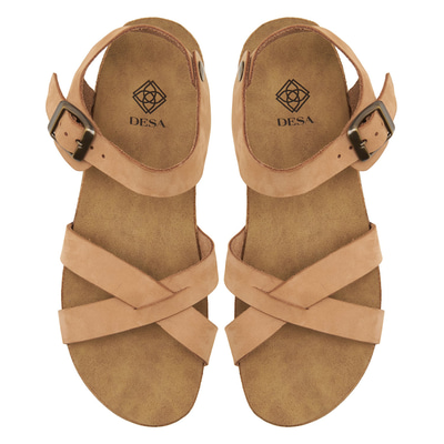 Kahve Pansy Kadın Sandalet