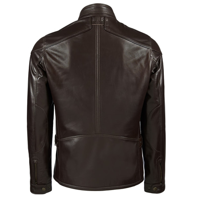 Kahve Tiago Erkek Deri Ceket