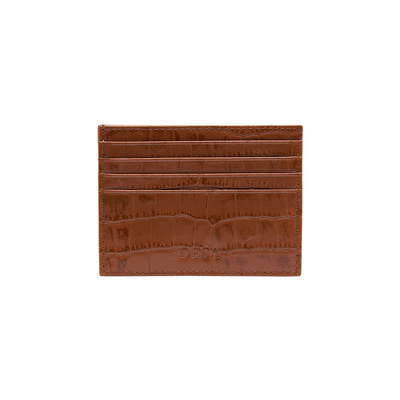 Kahve Vidal Floter Deri Kartlık