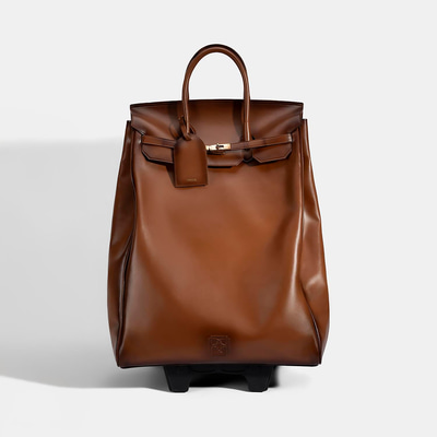 Kahverengi Deri Kabin Valiz