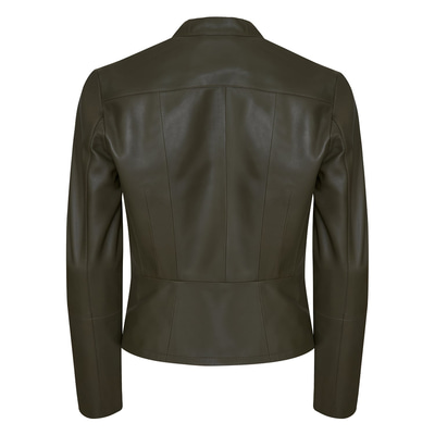 Kalle Haki Kadın Deri Ceket