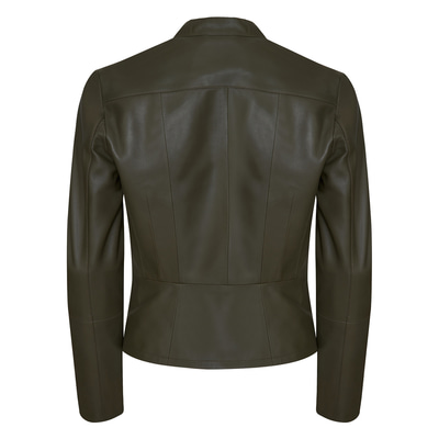 Kalle Haki Kadın Deri Ceket
