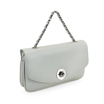 Karla Yeşil Kadın Deri Omuz Çantası