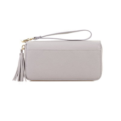 Kathleen Gri Kadın Deri Cüzdan