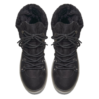 Kavya Siyah Kadın Süet Bot