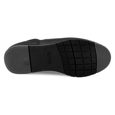 Kayley Siyah Kadın DesaComfort Lastikli Deri Chelsea Bot