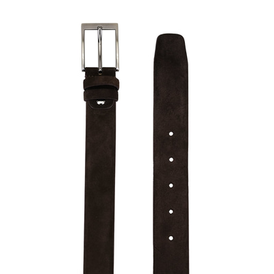 Keanu Kahve Erkek Spor Deri Kemer