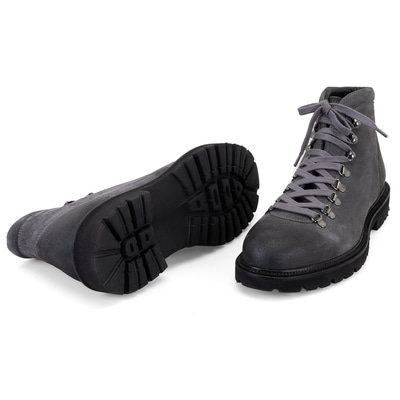 Keid Antrasit Erkek Süet Bağcıklı Bot